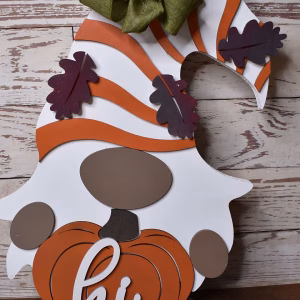 Fall Gnome Door Hanger