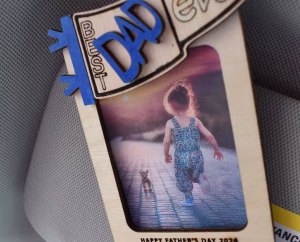 Father's Day Visor Frame Clips