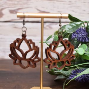 Lotus Earrings