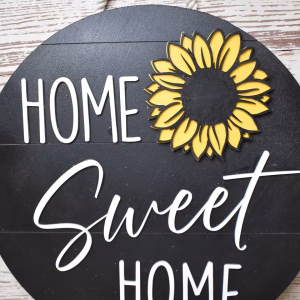 Sunflower Home Sweet Home
