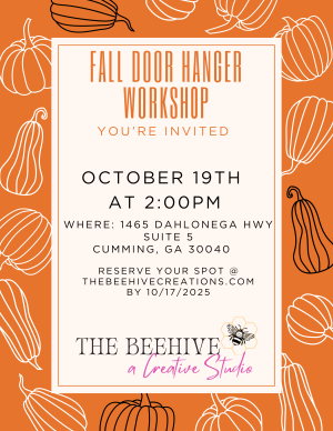 Fall Door Hangers Workshop